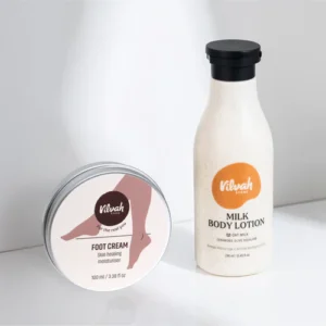 Foot Cream and Body Lotion Combo